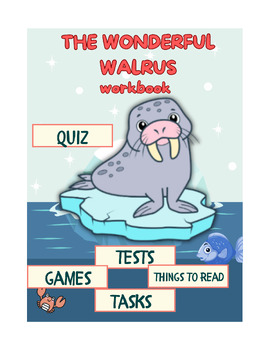 Preview of Walrus Workbook Polar animals Arctic Worksheets and Writing Activities Science