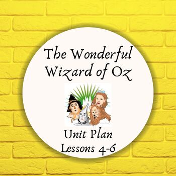 Preview of The Wonderful Wizard of Oz- Lessons 4-6 (Chapters 7-14)