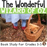 The Wizard of Oz Novel Study Activities & Literature Circl