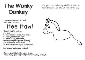 The Wonky Donkey - Visualisation by Miss Button's ...