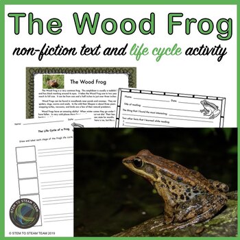 The Wood Frog Life Cycle and Activities by Science and STEAM Team