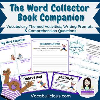 Preview of The Word Collector Book Activities