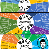 The Word Wheel Bundle! (Emotions, Adjectives, Verbs, Said 