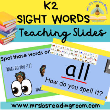 Preview of The Word World: Sight Word Teaching Slides (Editable) Package