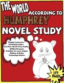 The World According To Humphrey - Novel Study - 177 Pages