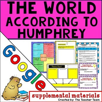 Preview of The World According to Humphrey | Journeys 4th Grade | Google Slides