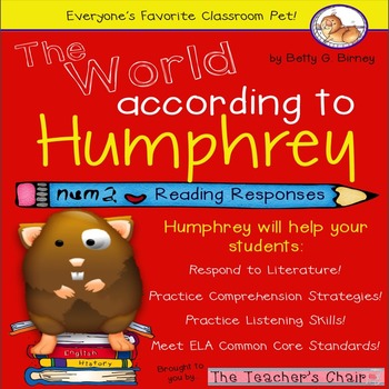 Preview of The World According to Humphrey Reading Responses