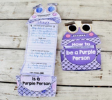 The World Needs More Purple People Book Craft How to be a 