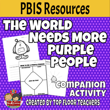 Preview of The World Needs More Purple People Companion Activity