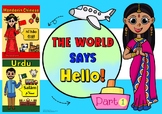 The World Says Hello | Classroom posters, greetings in different languages