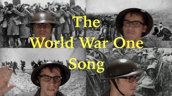 Preview of The World War One Song