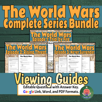 Preview of The World Wars History Channel All Three Episodes Viewing Guide