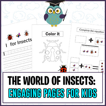 Preview of The World of Insects: Engaging Books for Kids - Insect Kingdom