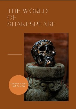 Preview of The World of Shakespeare - Stage 4 NSW English Curriculum NEW SYLLABUS