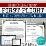 The Wright Brother's First Flight Reading Comprehension Pa