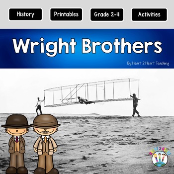 Preview of The Wright Brothers Activity Pack | Famous Americans | Famous Inventors