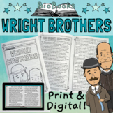 The Wright Brothers Biography Reading Passage Activity Boo