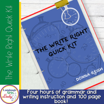 Preview of The Write Right Quick Kit