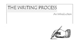 The Writing Process: An Overview Unit keyed to Virginia SO