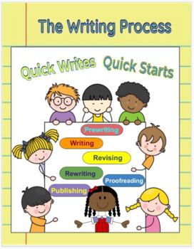 Preview of The Writing Process: Quick Writes and Quick Starts
