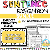 The Writing Revolution® | Sentence Expansion | BUNDLE
