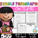 The Writing Revolution® Single Paragraph Outline/Topic Sen