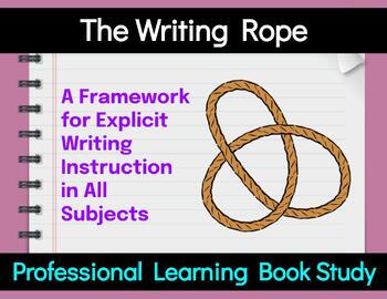 Preview of The Writing Rope Professional Development Book Study