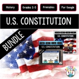 US Constitution Day Activities Bundle for 2nd 3rd 4th Grade