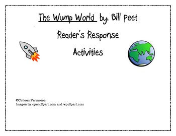 Preview of The Wump World Reader's Response Activities