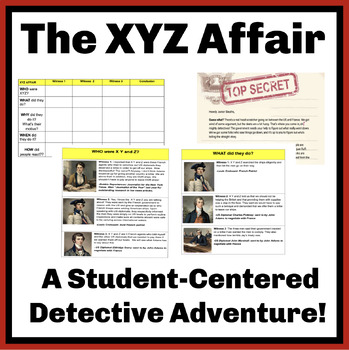 Preview of XYZ Affair - A Student-Centered Detective Adventure!