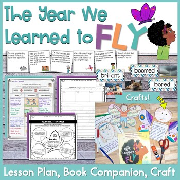 Preview of The Year We Learned to Fly Lesson Plan, Book Companion, and Crafts