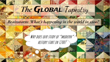 The Year in 1200 (The Global Tapestry) by Michelle Cordaro  TpT