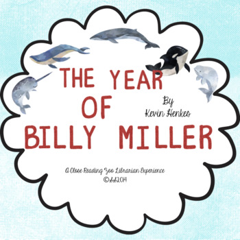 Preview of The Year of Billy Miller - by Kevin Henkes/CCSS Aligned Study Guide