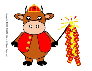 Preview of The Year of The OX - Clipart