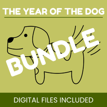 Preview of The Year of the Dog BUNDLE: questions, activities, vocab, & more + ANSWERS