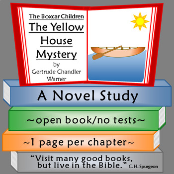 Preview of The Yellow House Mystery Novel Study