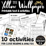 The Yellow Wallpaper Full Text, Pre-Reading and Activity B