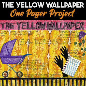 Preview of The Yellow Wallpaper One Pager Project