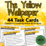 The Yellow Wallpaper Task Cards: Quizzes, Discussion Quest