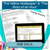 The Yellow Wallpaper, The Story of an Hour Pair Pack