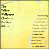 The Yellow Wallpaper Short Story Close Reading