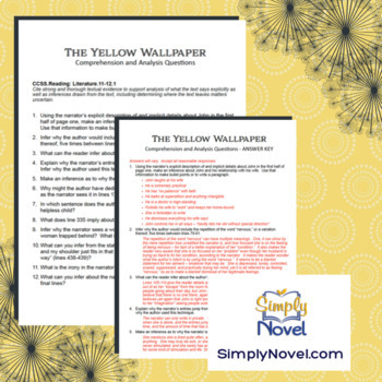 the yellow wallpaper by charlotte perkins gilman analysis
