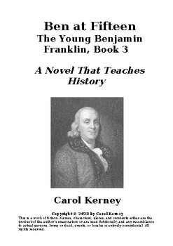 Preview of The Young Benjamin Franklin, Book 3: "Ben at Fifteen"