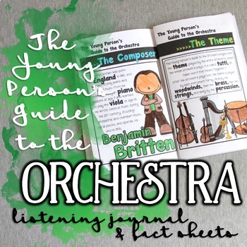 Preview of The Young Person's Guide to the Orchestra Listening Journal