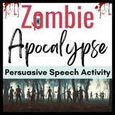 The Zombie Apocalypse-- Persuasive Speech Activity