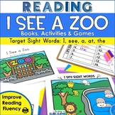 The Zoo Sight Word Readers, Practice Activities, Centers a