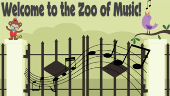 FREE - Never Play Music Right Next to the Zoo {music sub mini lesson}