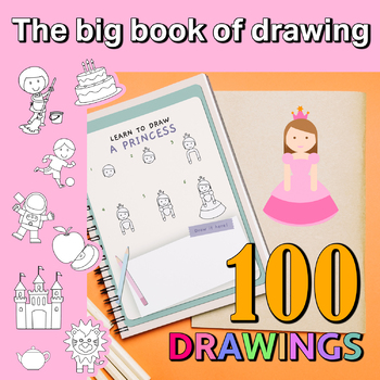 The big drawing book for kids | 100 things to draw | PDF file