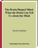 The brain-shaped mind: what the brain can tell us about th