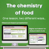 The chemistry of food Lesson bundle (GCSE)